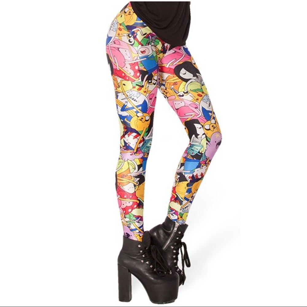 Adventure Time Leggings GUC Small